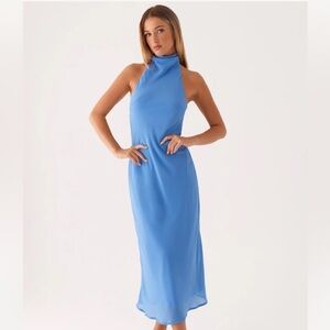 NWT Peppermayo Azure Blue Sleeveless Dress